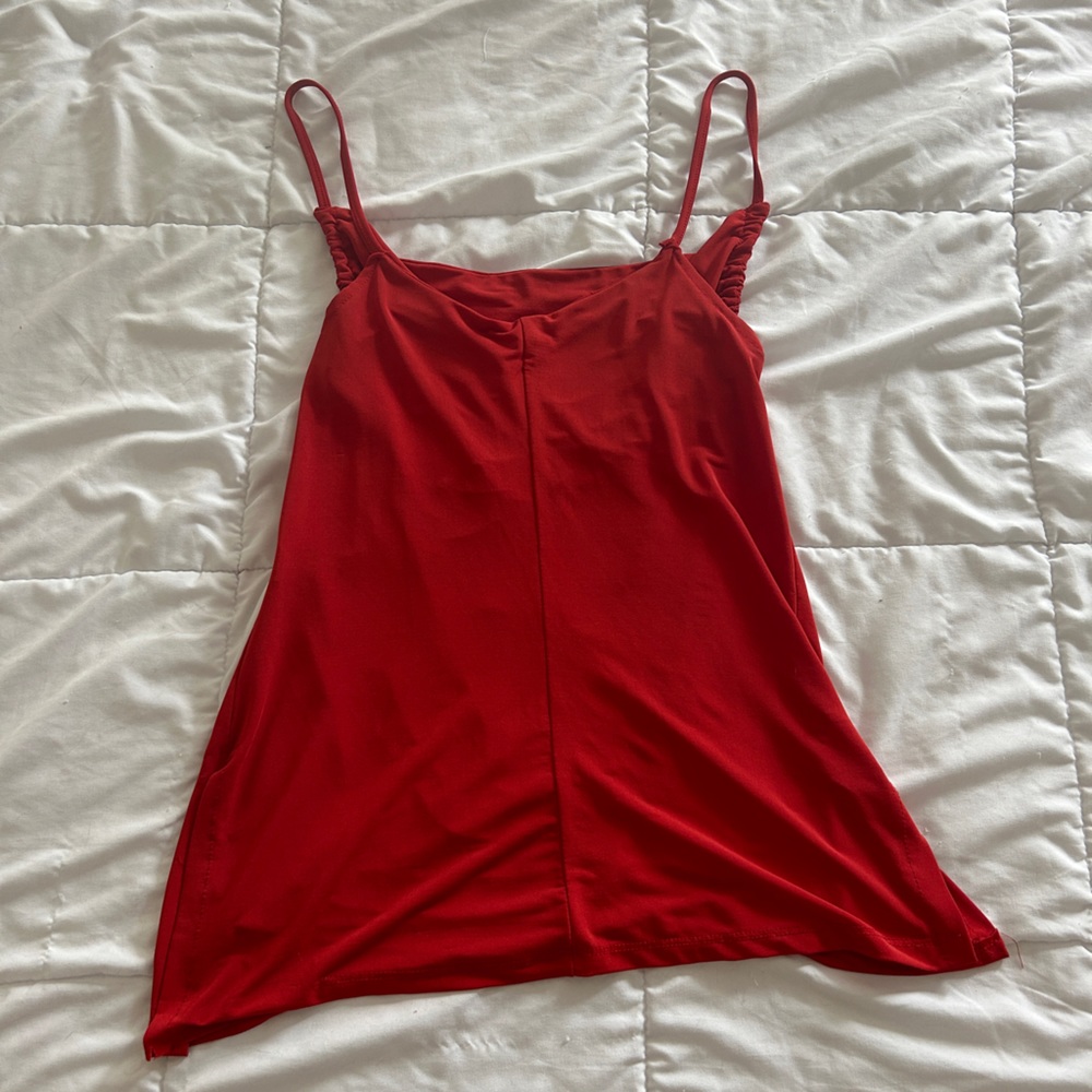 Red Tank Top - Picture 3 of 3